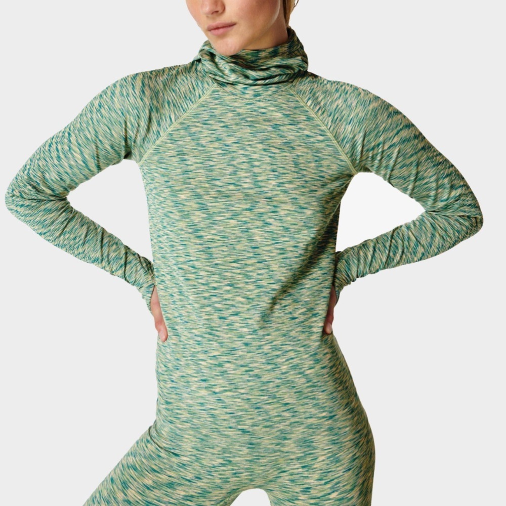 Sweaty Betty Spacedye Hooded Base Layer Long Sleeve